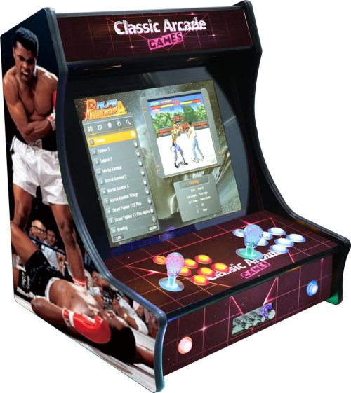 Tabletop Arcade Game - Muhammad Ali Artwork