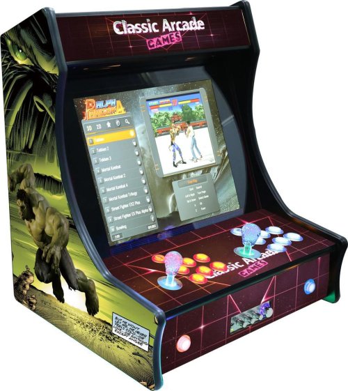 Tabletop Arcade Game - Incredible Hulk Artwork